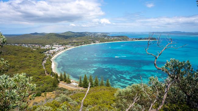 My favourite place in Australia is Nelson Bay. We normally stay in a lovely apartment overlooking the water. Picture: iStock.