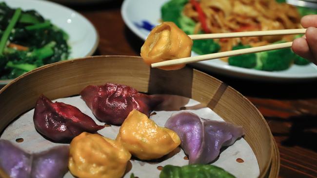 Enjoy some rainbow dumplings. Picture: Jenifer Jagielski