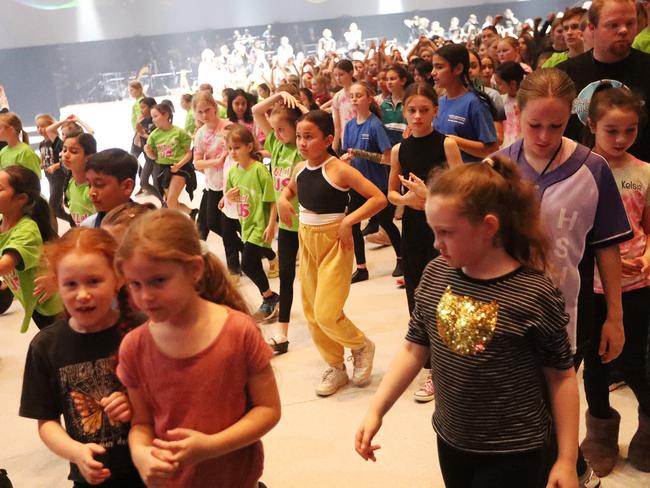 Behind the scenes at Creative Generation Rockeisteddford 2022. Picture: Nigel Hallett