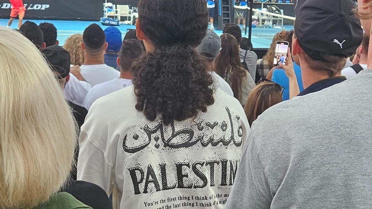 Jewish groups slam pro-Palestine protesters at Australian Open