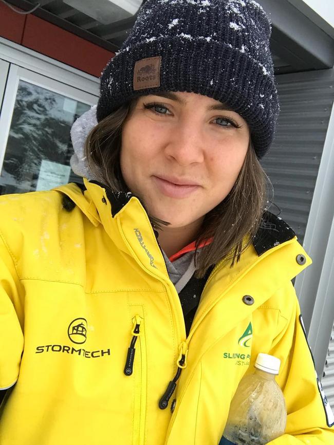 Australian bobsled competitor Bree Walker Picture Instagram @bobsledbree