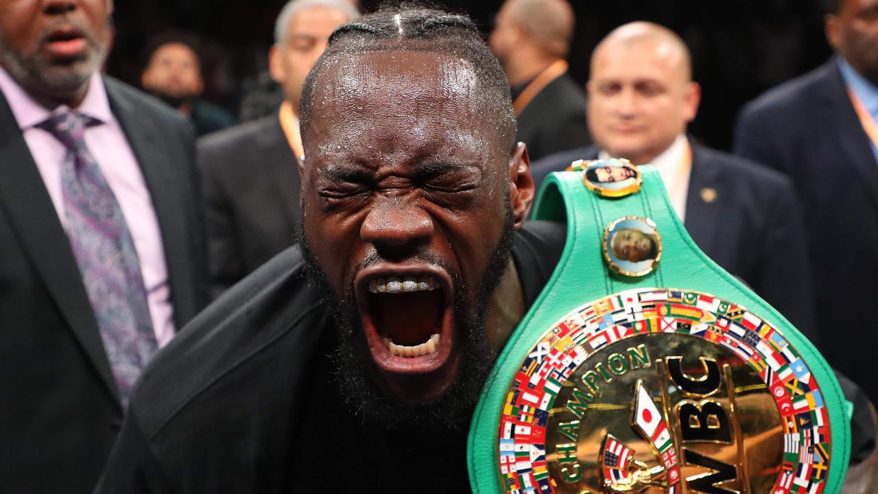 Deontay Wilder is afraid of his own power.