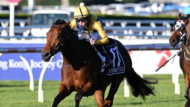 Stefi Magnetica became the fifth horse locked in for The TAB Everest. Picture: Grant Peters/Trackside Photography