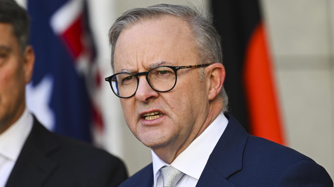 Mr Albanese indicated Australia would not send a ship to the troubled waters. Picture: NCA NewsWire / Martin Ollman