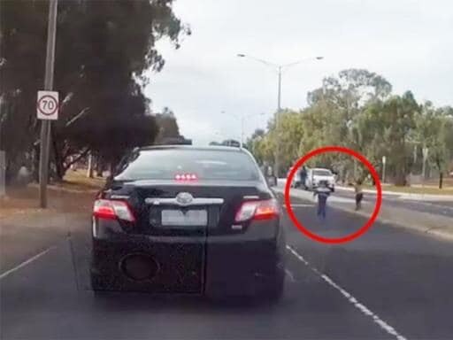 Two children escaped from the Werribee West Family Centre onto a busy road.