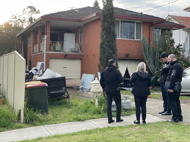 This Fairfield home hit by fire last year is now up for sale. Picture: Paul Brescia