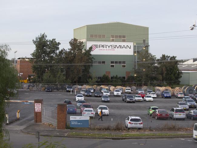 Prysmian Cables &amp; Systems in Liverpool, where the lottery winners all work. Picture: Melvyn Knipe.