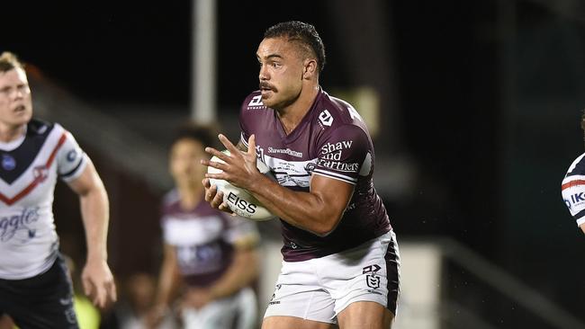 Dylan Walker is another former Rabbith who made the move to Manly. Picture: Matt Roberts/Getty Images