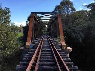 Part of the proposed Northern Rivers Rail Trail. Picture: Digby Hildreth