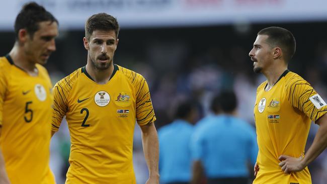 The Socceroos have plenty of work to do before facing Palestine on Friday.