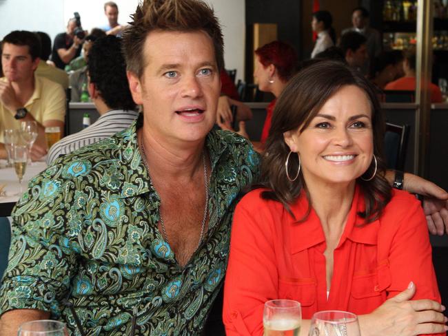 Celebrity reporter Reid with Today show co-host Lisa Wilkinson.