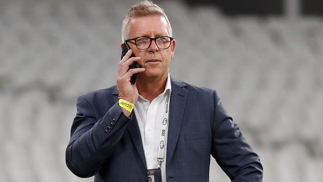 Football operations boss Steven Hocking has confirmed the trial of zones. Picture: AFL Photos/Getty Images