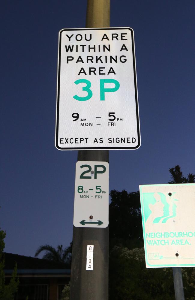 Which is the correct parking sign? Picture Mike Batterham