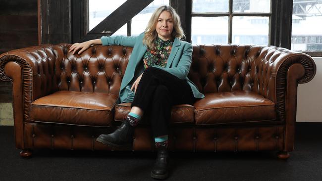 ‘Challenged in a good way’: Justine Clarke will play Julia Gillard on stage in a one-woman show about Australia’s first female prime minister. Picture: John Feder