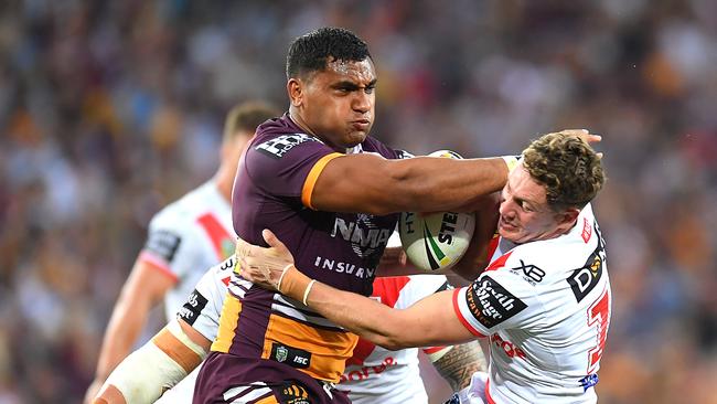 Tevita Pangai Junior will make a permanent move to the middle this season. Photo by Albert Perez/Getty Images.