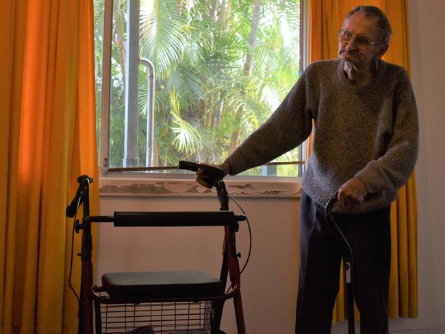 Rodney Lidell, 77, said he was left waiting almost weekly for a Flexilink taxi that would never come. Photo: Ebony Graveur