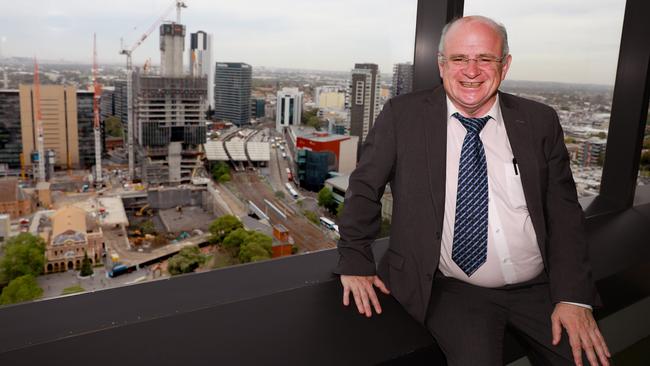 Parramatta Lord Mayor Andrew Wilson was called a ‘clown’ by Cr Barrak. Picture: Angelo Velardo