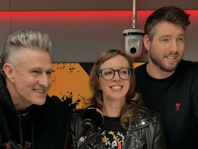 Wil Anderson, Rosie Walton and Dale (Daisy) Thomas wrapped up a stellar stint hosting Triple M Breakfast. Picture: Supplied/Instagram