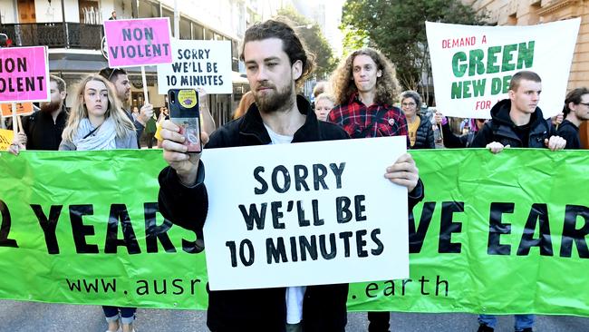 Protesters’ extreme tactic in CBD shutdown