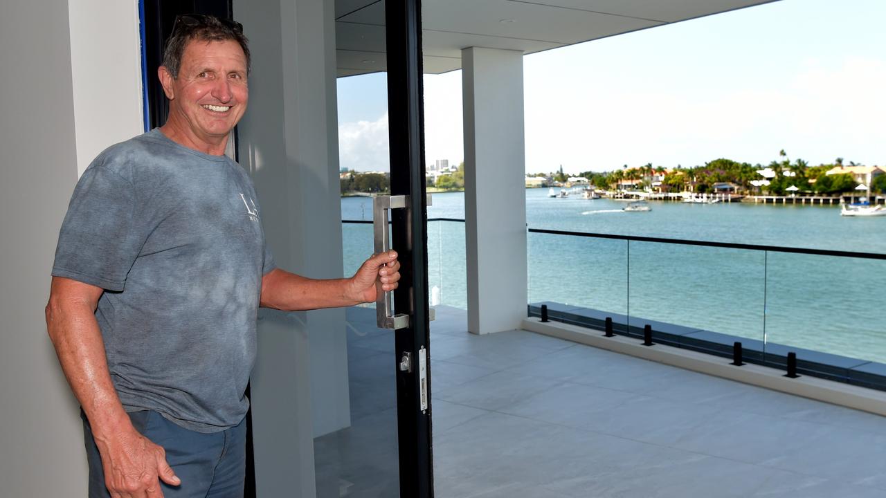 Nexus Group Development owner Laz Dzufer in Tangalooma Residences development in Mooloolaba.