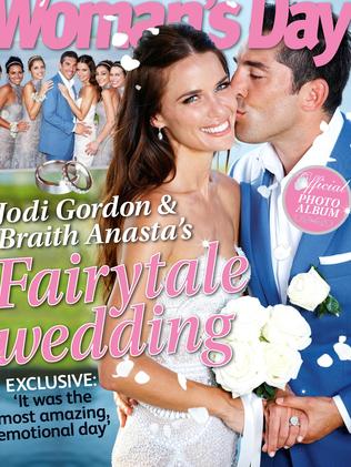 The glamorous couple’s wedding made the cover of Woman's Day magazine.