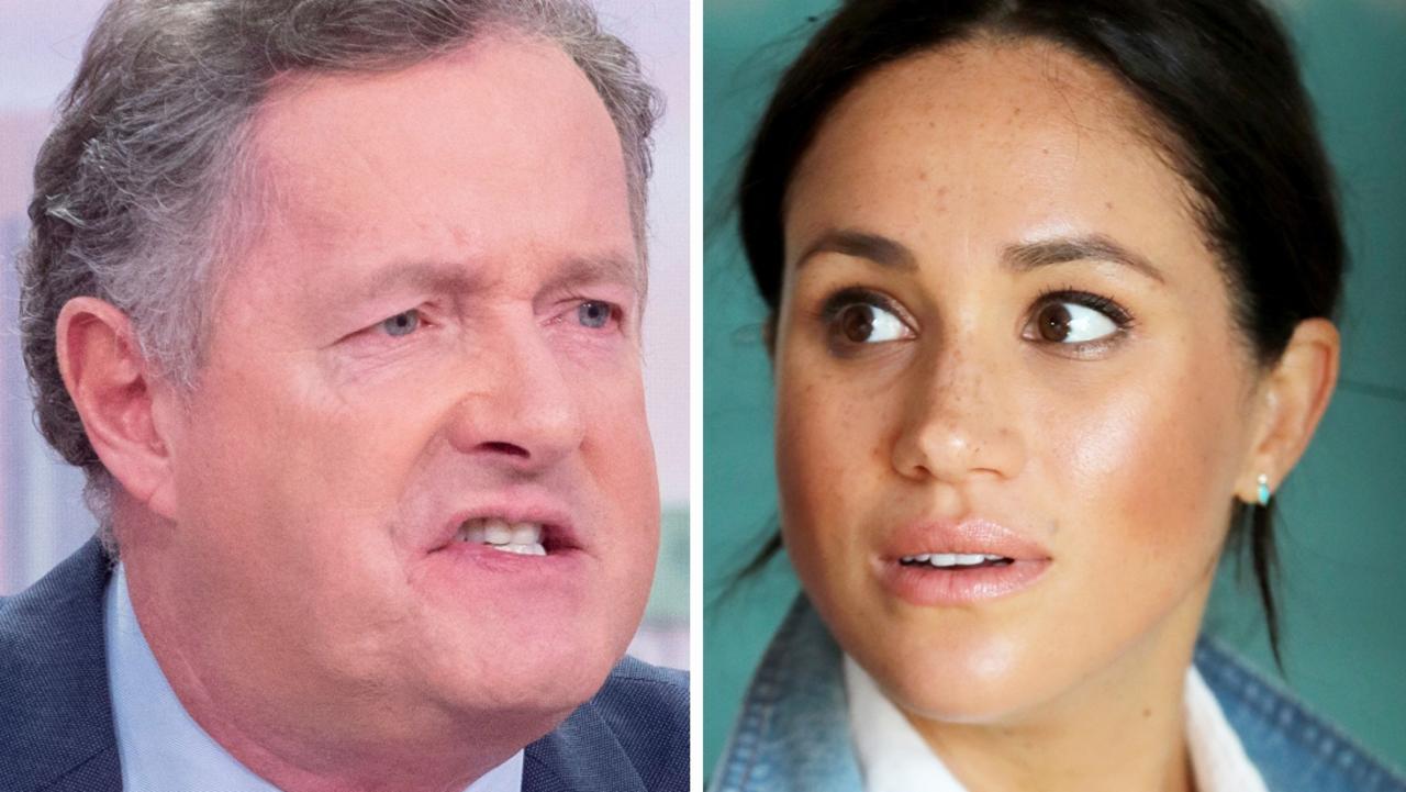 Piers Morgan told Meghan Markle to “back off the rails”. Picture: Ken McKay/ITV/Shutterstock.