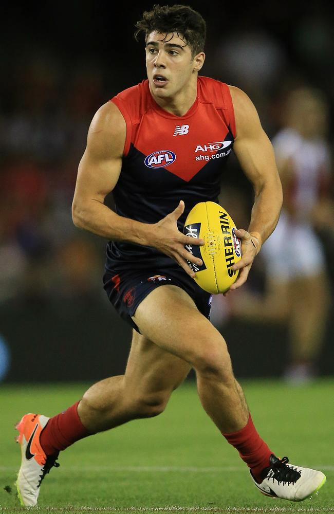 Rising Star favourite ... Melbourne’s Christian Petracca. Picture:Wayne Ludbey