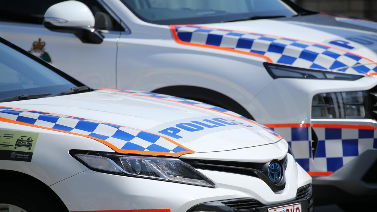 A driver has attempted to flee the scene of a crash after hitting several vehicles before colliding with a light pole in a northern suburb of Brisbane on Saturday night. Picture: Generic photo/Glenn Campbell