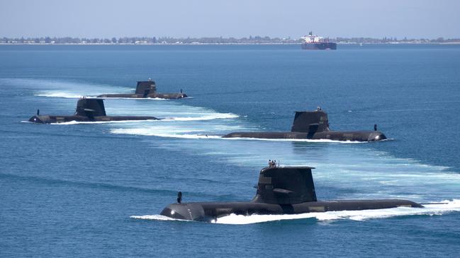 Collins Class submarines are an essential part of Australia’s naval capability. Picture: Royal Australian Navy