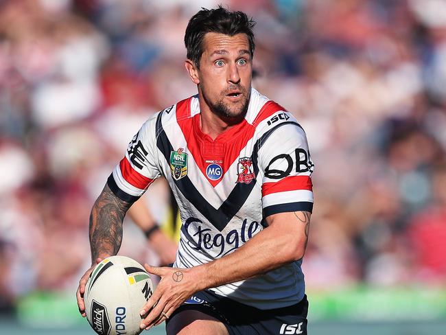 Mitchell Pearce could have got more money elsewhere when he re-signed with the Roosters. Picture: Phil Hillyard