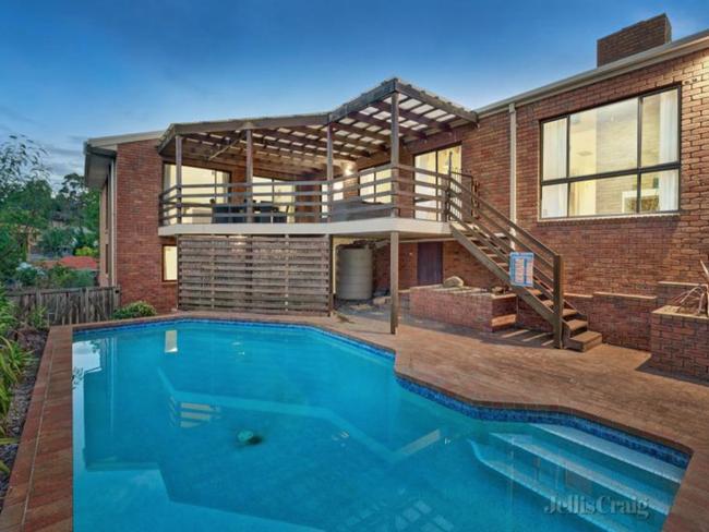 An image from realestate.com.au show the rental property’s spacious balcony.