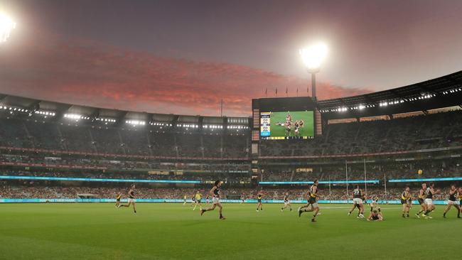 Richmond vs Carlton at the MCG, Round 1. Pic: Michael Klein