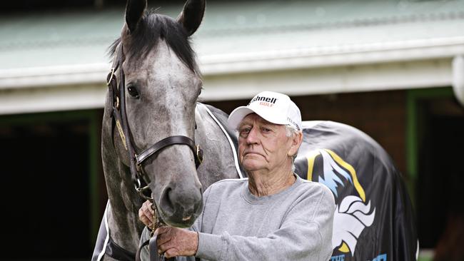 Trainer Les Bridge (pictured) has Stormy Legend on a quick back-up.
