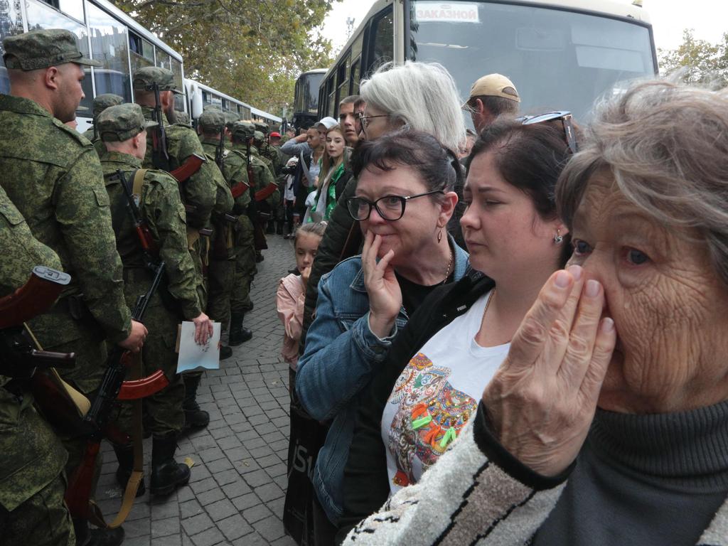 Russian Mobilisation, Ukraine War: Heartbreaking Photos Of Reservists ...