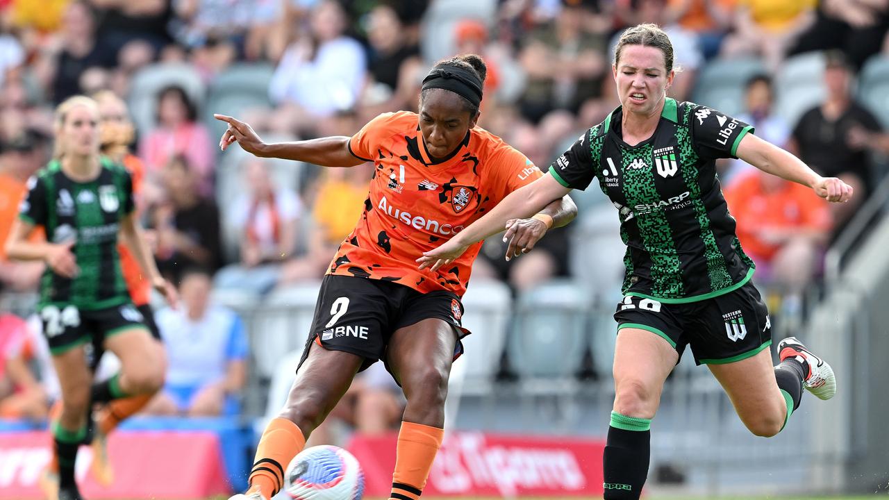 American import Mia Corbin has been a standout since joining the Roar this season. (Photo by Bradley Kanaris/Getty Images)