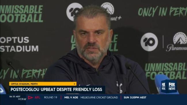 Ange Postecoglou praises Spurs despite debut defeat