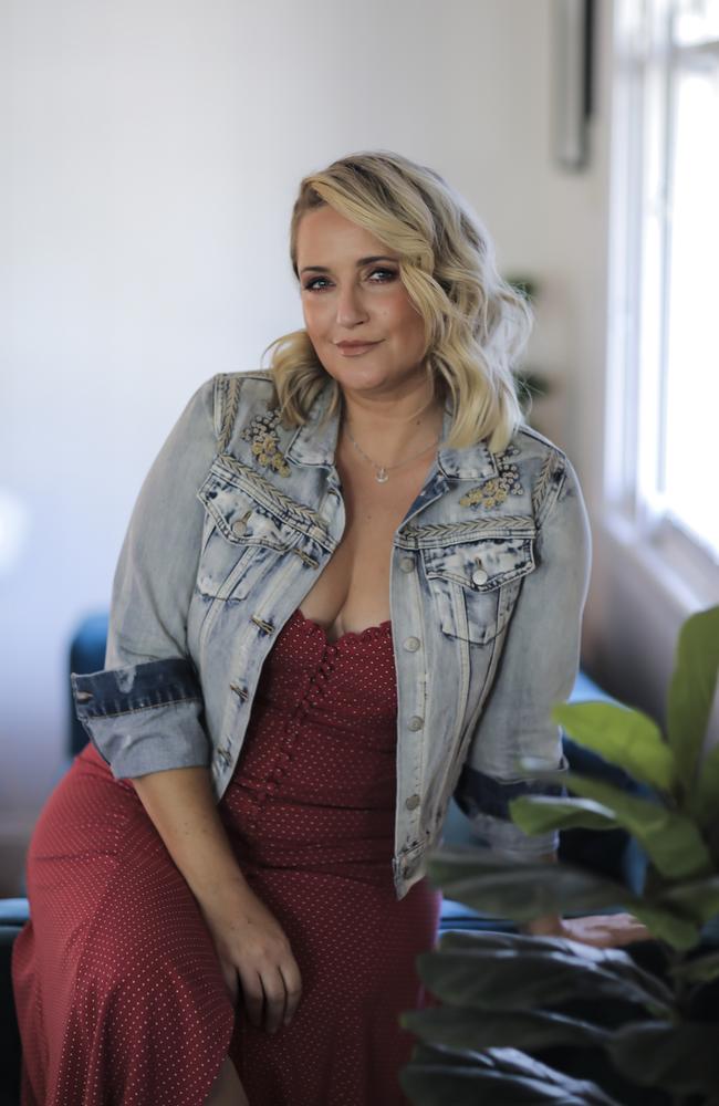 Bianca Dye took time to reflect on her axing from 97.3’s breakfast show last year. Picture: Mark Cranitch.