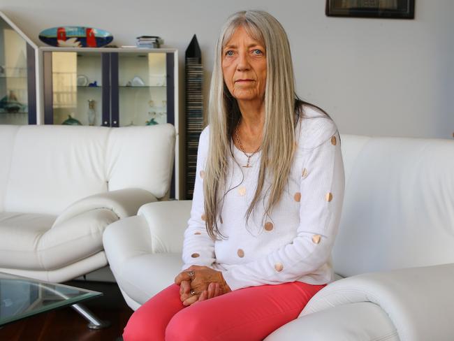 Lynn Tait at her home in Tugun. Picture: David Clark.