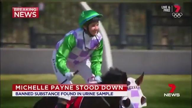 Michelle Payne has been stood down after returning a positive drug test