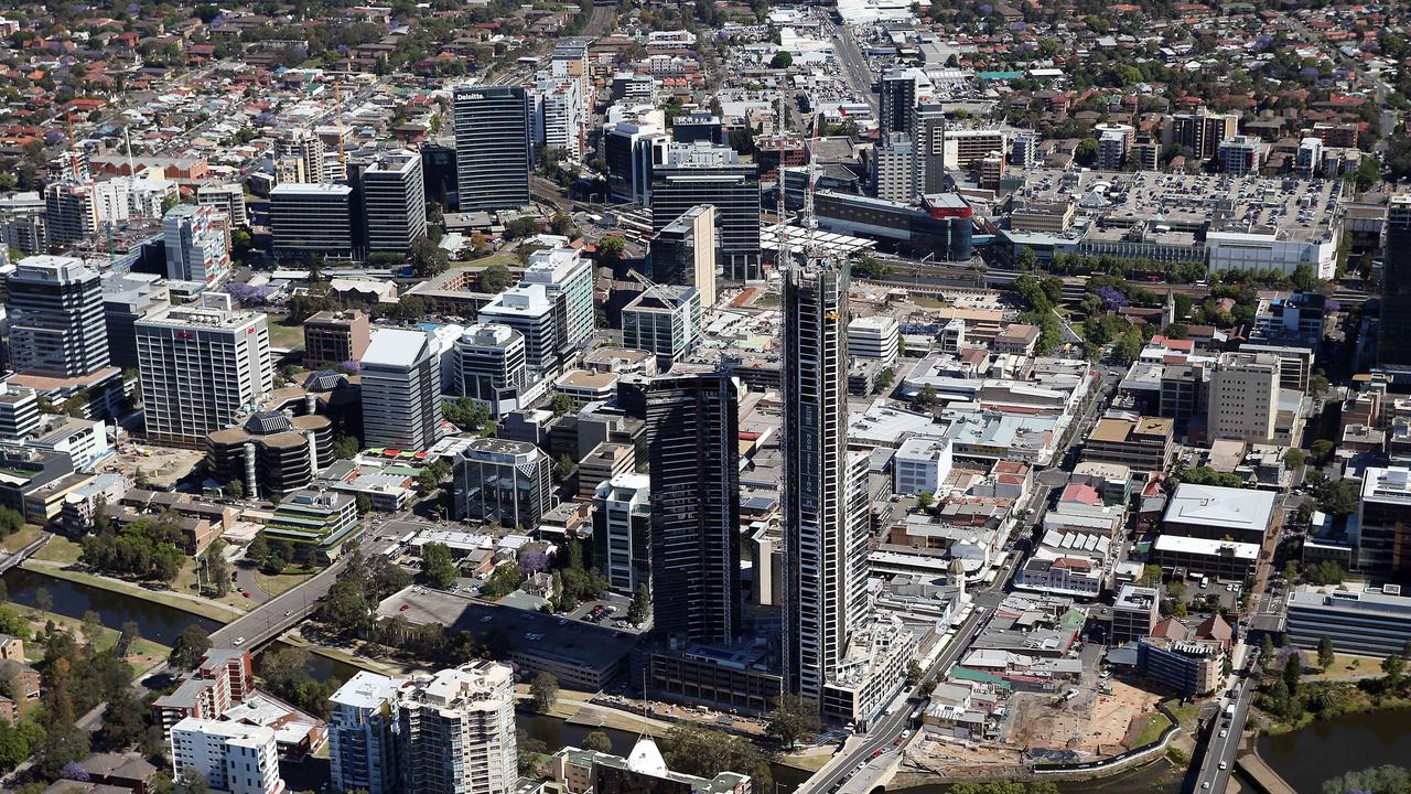 Melbourne has nothing like Parramatta (above) which is Sydney’s second CBD and a commercial, cultural and retail hub for millions.