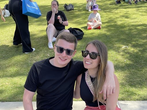 Alex and Natalie. Picture: Athos Sirianos