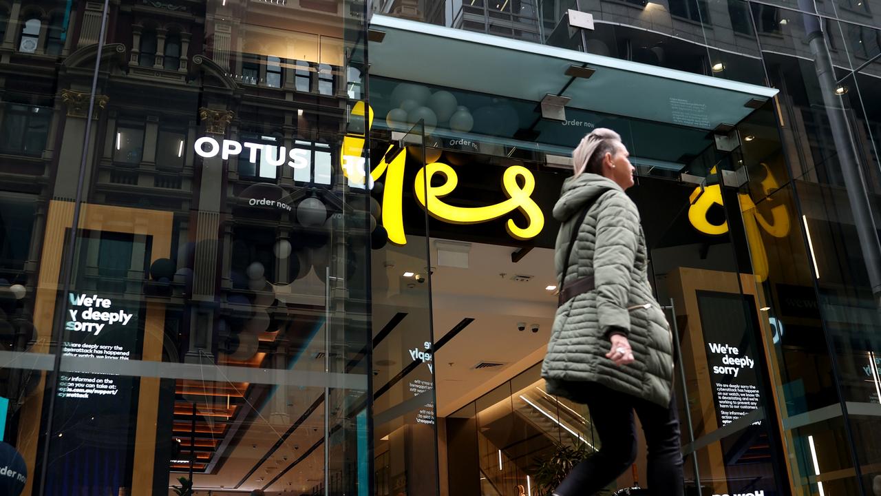 The identification details of 9.8 million Optus customers was stolen in one of the largest data breaches to occur in Australia. Picture: Brendon Thorne/Getty Images