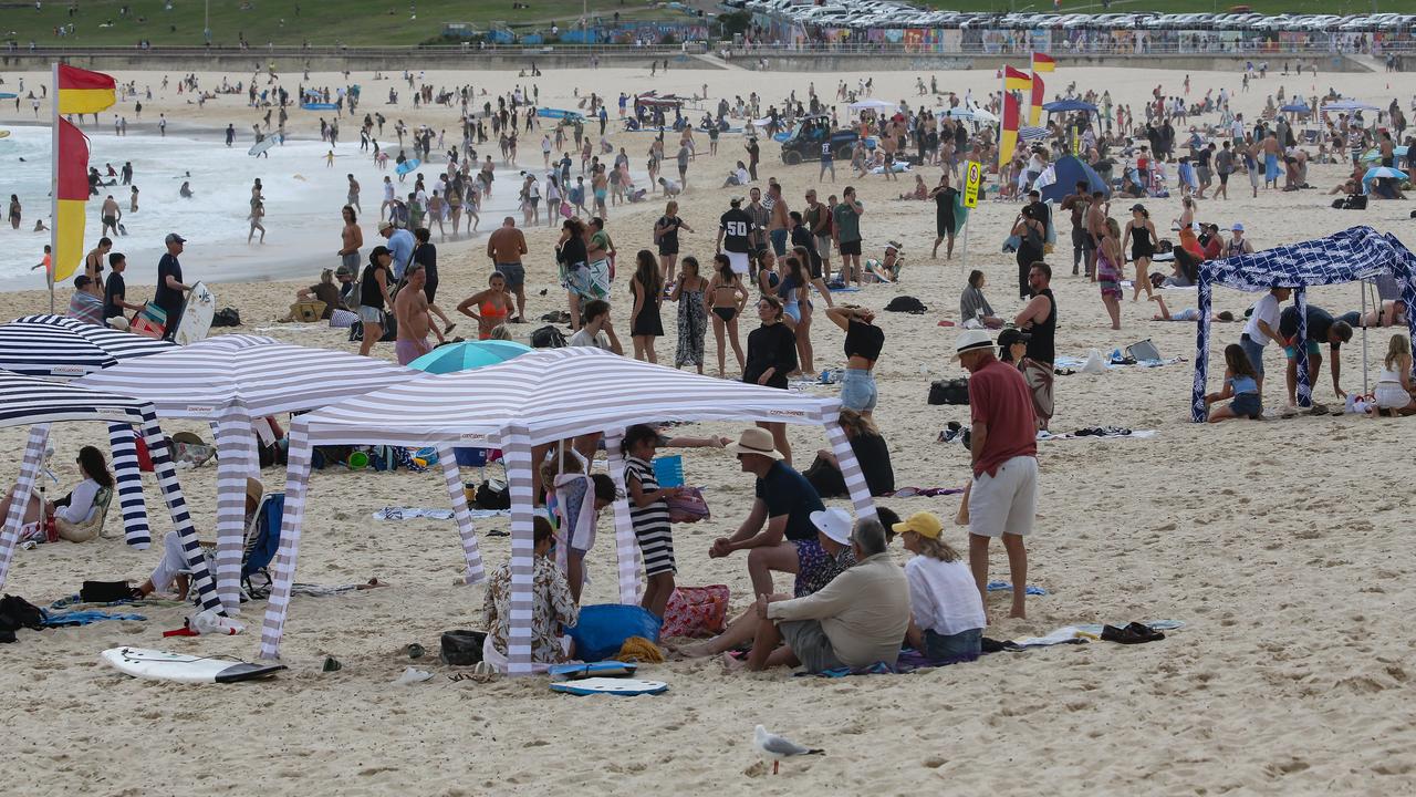 Cabanas have been seen taking over Aussie beaches in recent years. Picture: NCA Newswire/ Gaye Gerard