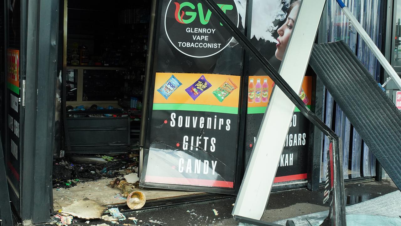 Tobacco wars: Police release footage of attack on Glenroy shop | Video