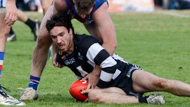 Former Hahndorf player Nick Hankin remains one of Morphettville Park’s best. Picture: Brenton Edwards