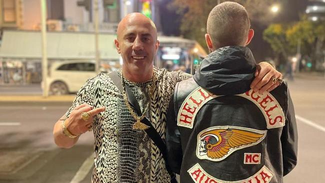 Hells Angels Luke Moloney is already on three sets of bail.