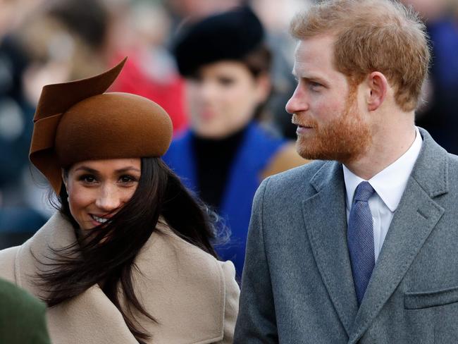 The Queen said she was looking forward to welcoming new members into the family in 2018. Picture: AFP/Adrian Dennis