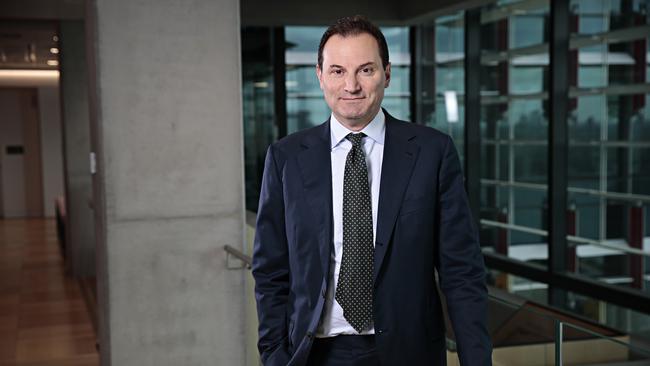 Origin Energy CEO Frank Calabria posing for a photo at their office in Sydney on the 22nd of August 2019. Picture: Adam Yip