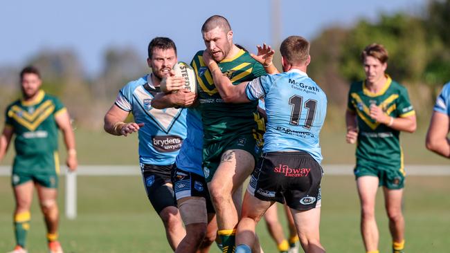 Connor Ziebell was outstanding for Cudgen. Picture: DC Sports Photography