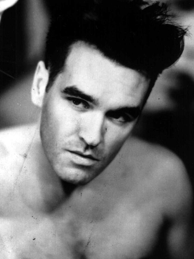 Morrissey pictured in 1988. Picture: Supplied.